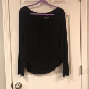 Long sleeved black shirt